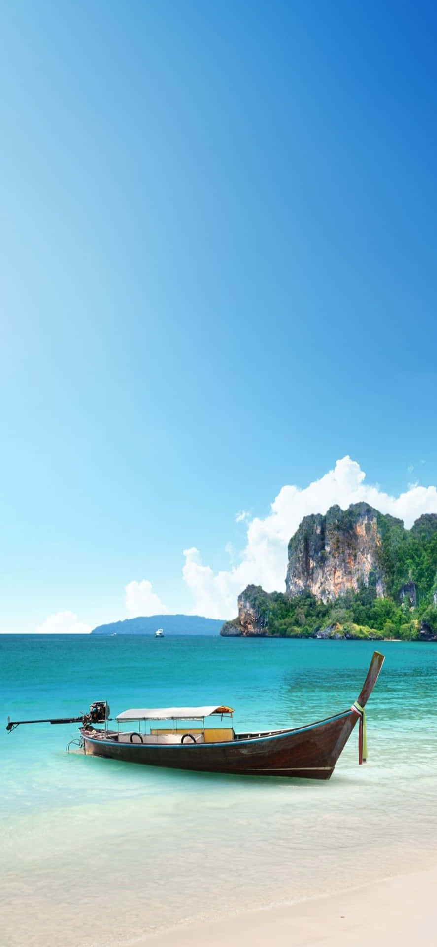 Iphonexs Strand Krabi Hintergrund