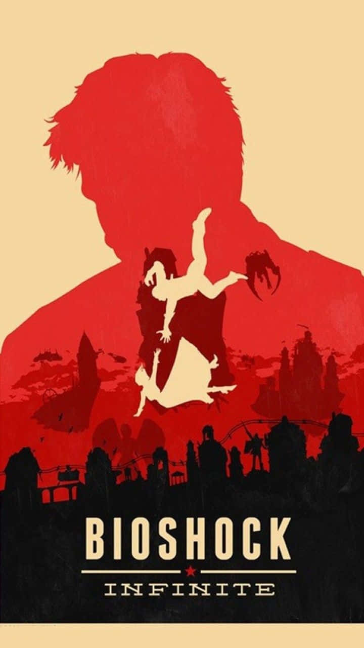 Hintergrundbildfür Das Iphone Xs Mit Bioshock Infinite Poster