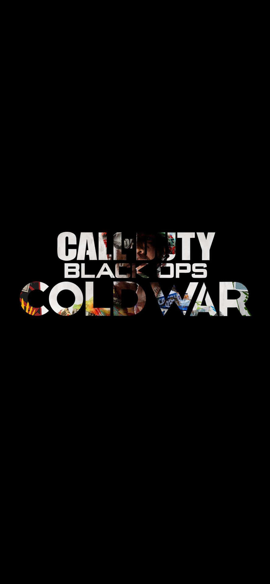 Fondode Pantalla Del Kit De Fan De Call Of Duty Black Ops Cold War Para Iphone Xs.