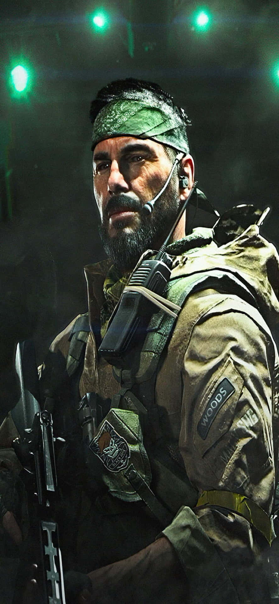 Iphonexs Bakgrundsbild Med Call Of Duty Black Ops Cold War Woods
