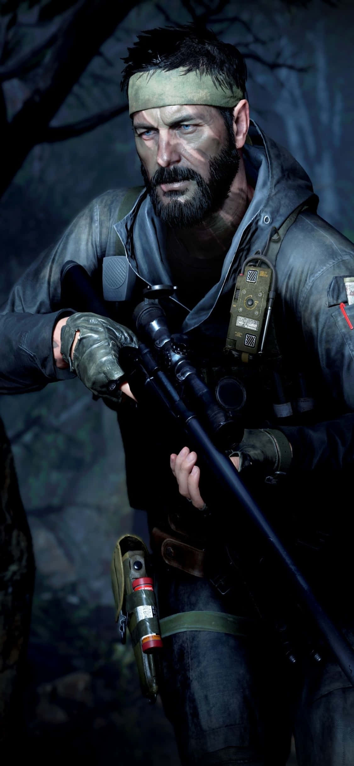 Sfondoper Iphone Xs Con La Skin Di Woods Di Call Of Duty Black Ops Cold War