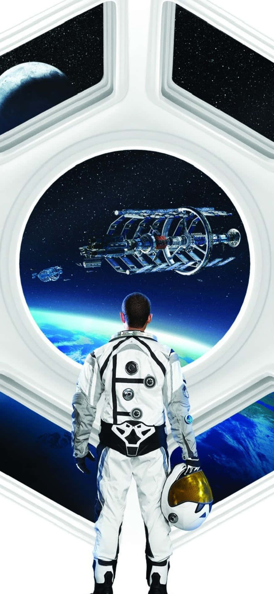 iPhone XS Civilization Beyond Earth Rumrejse Astronaut Baggrund: