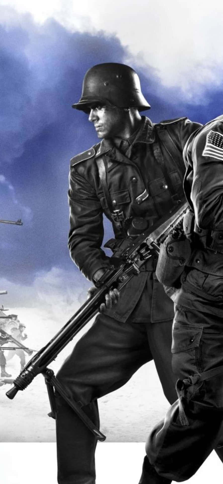 Side Profile Iphone Xs Company Of Heroes 2 Background