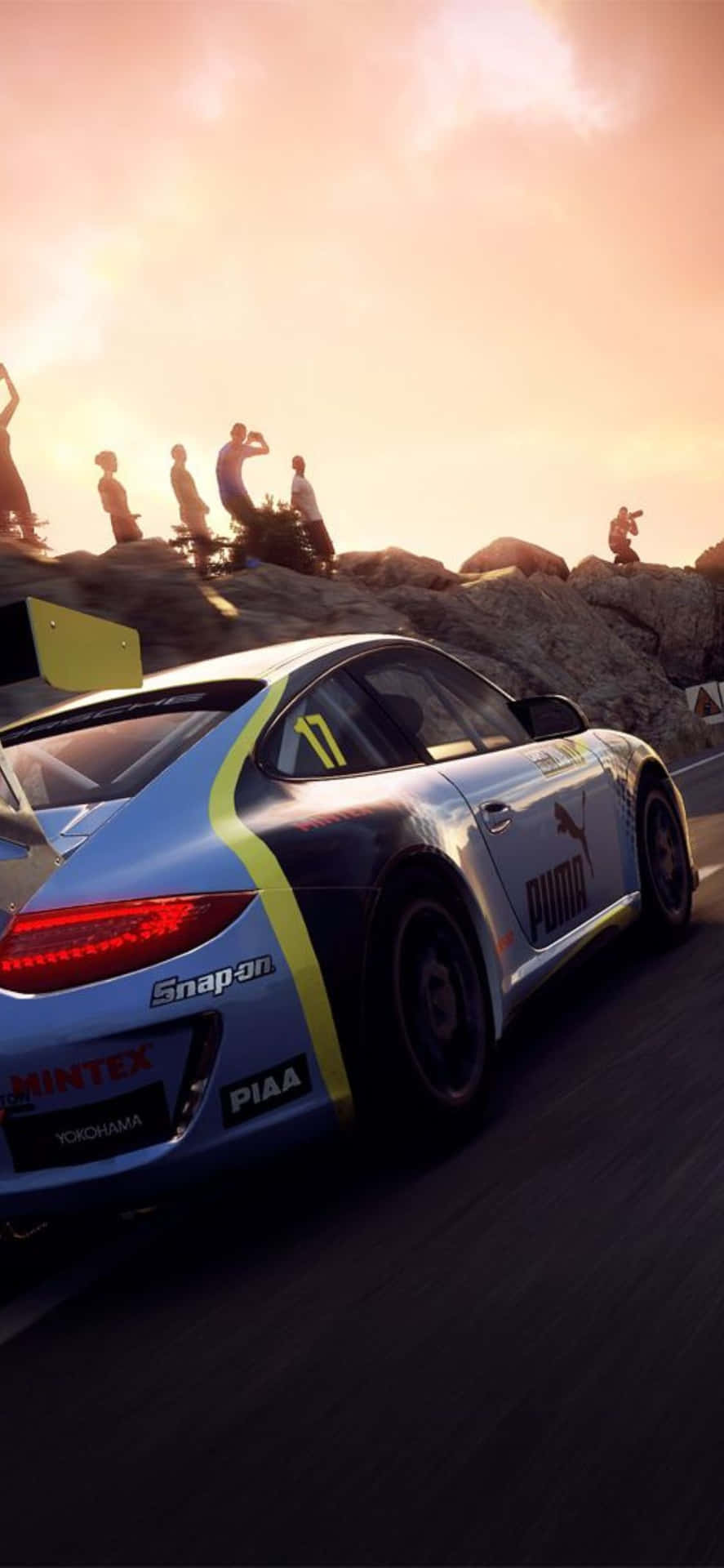 Image  Drivers conquering winding paths in a Dirt Rally competition