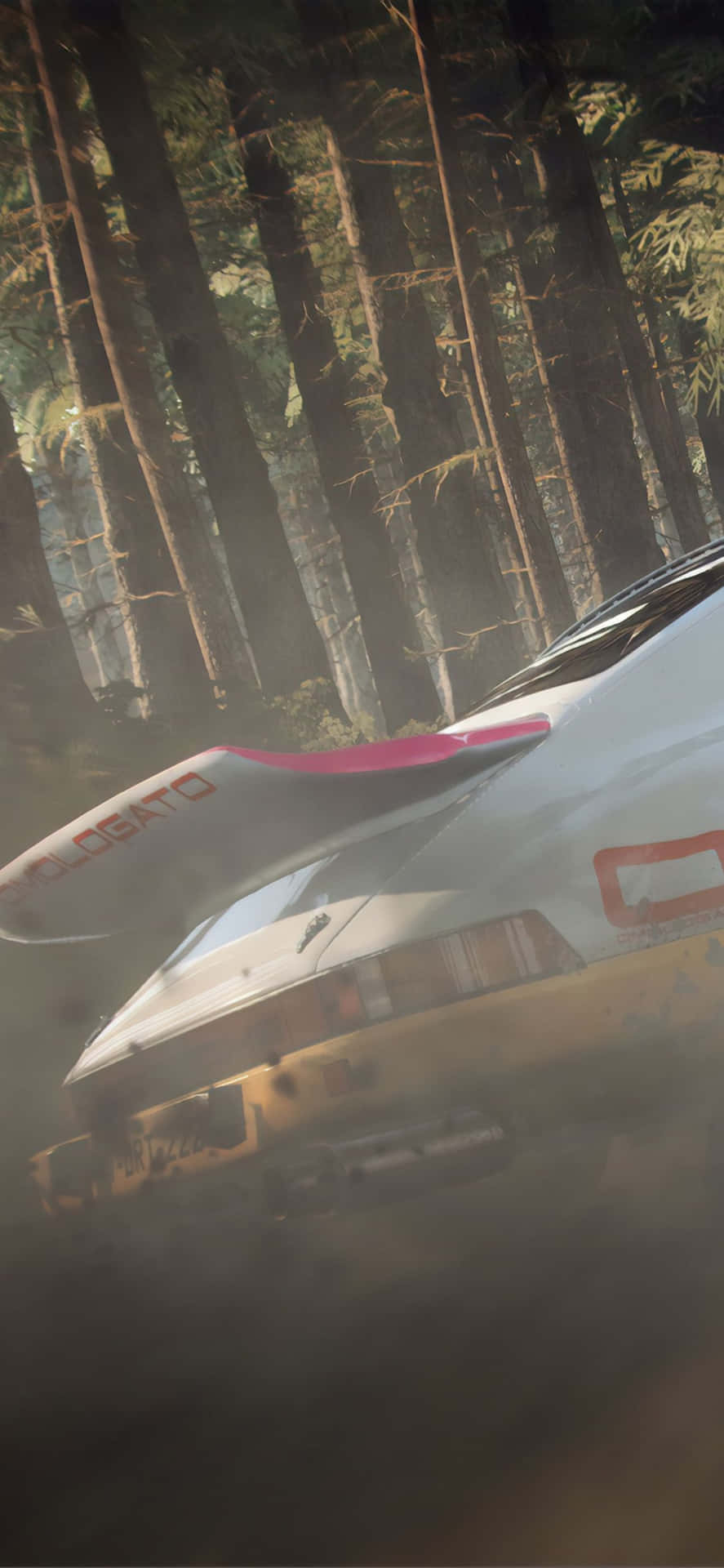 Show Off Your iPhone Xs in Style with the Dirt Rally Wallpaper