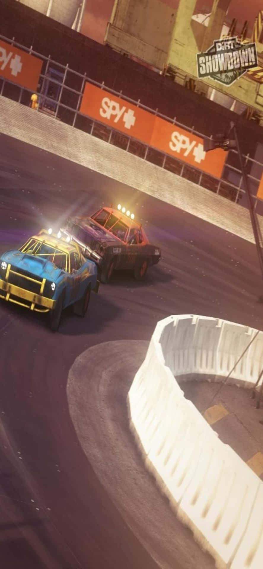 Watch the action unfold as racers race the dirt at an iphone Xs Dirt Showdown