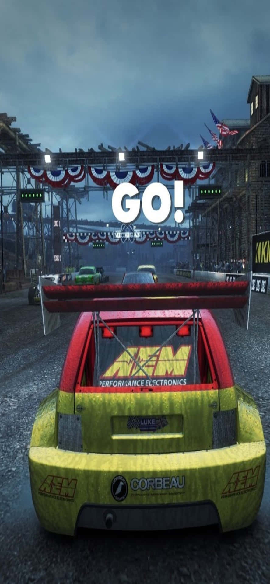 Take on Dirt Showdown with the latest Iphone Xs