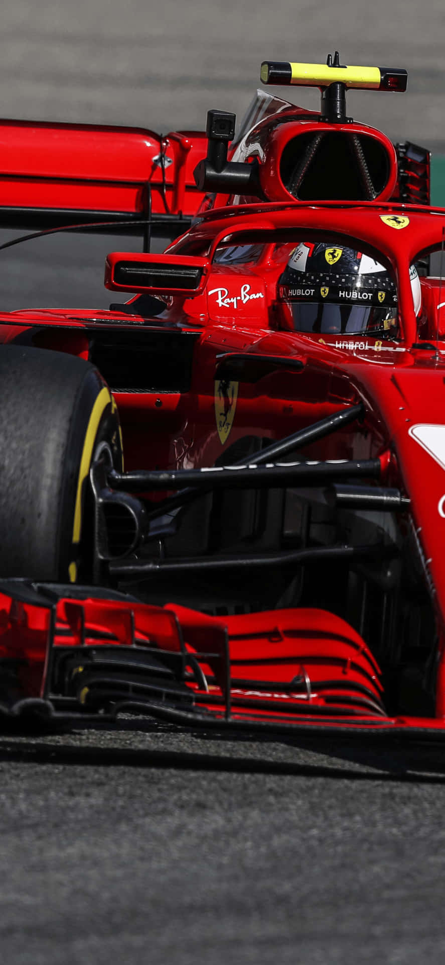 Ferrarisf71h Iphone Xs F1 2018 Bakgrundsbild.