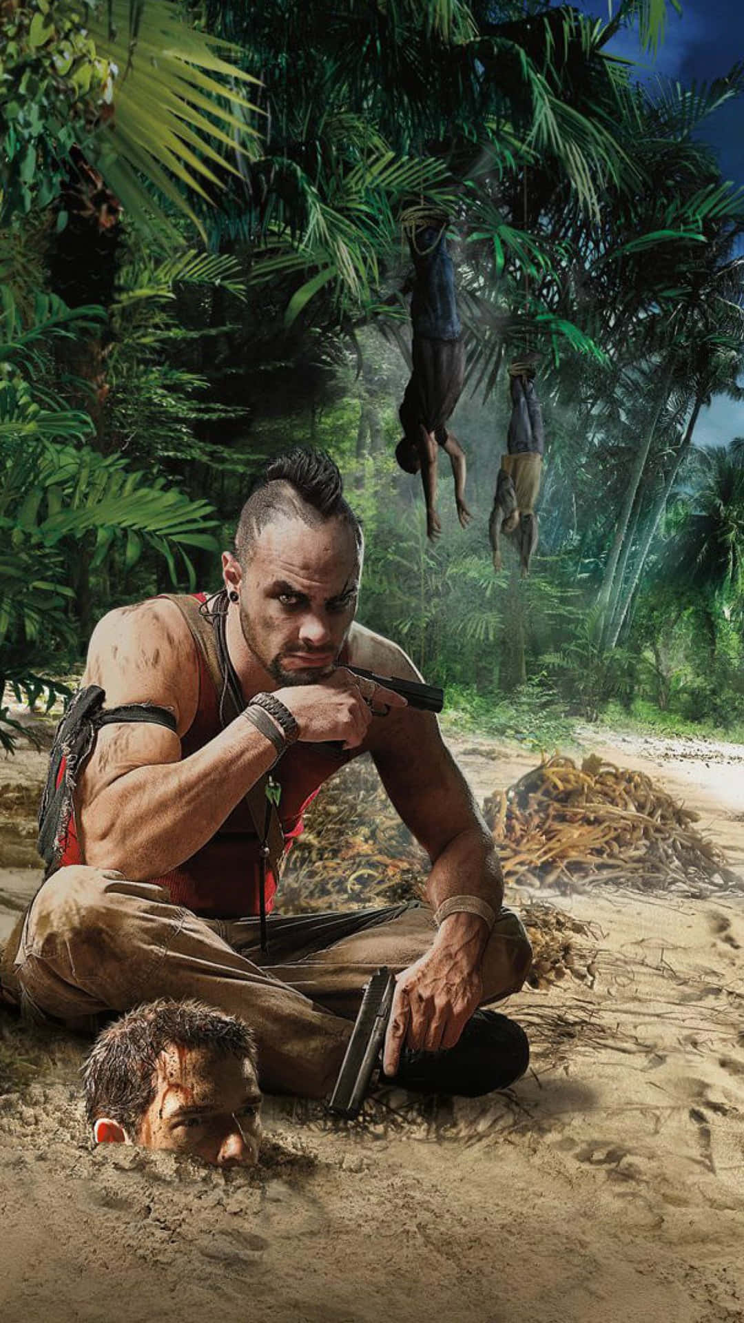 Oplev Unreal Gaming på din iPhone Xs med Far Cry 3 HD Tapet.
