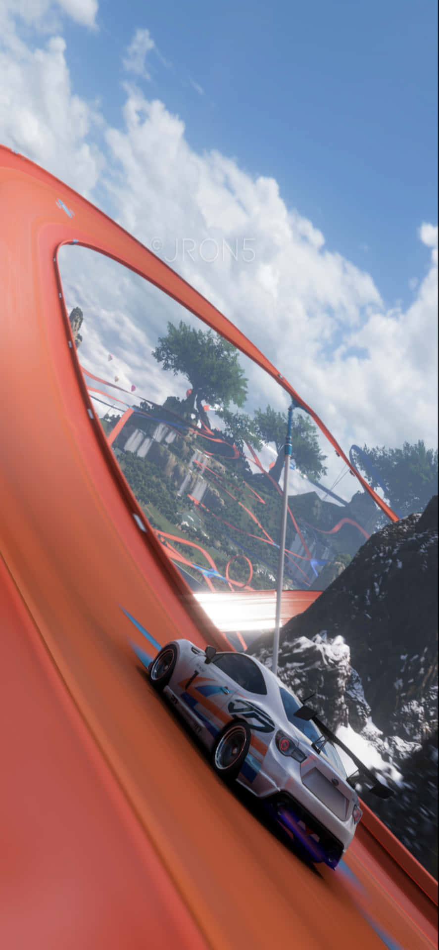 Comienzatu Nueva Aventura De Carreras En Tu Iphone Xs Con El Recientemente Lanzado Forza Horizon 4.