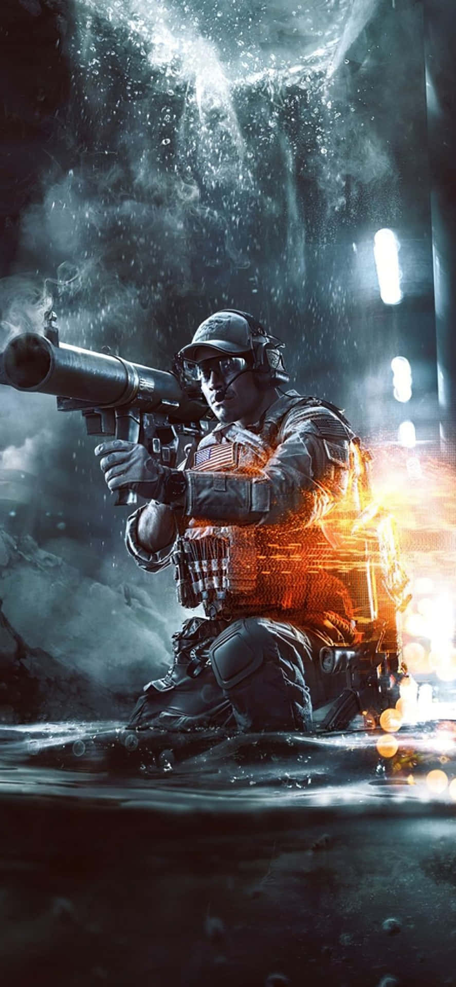 Iphone Xs Gaming Background Battlefield 4