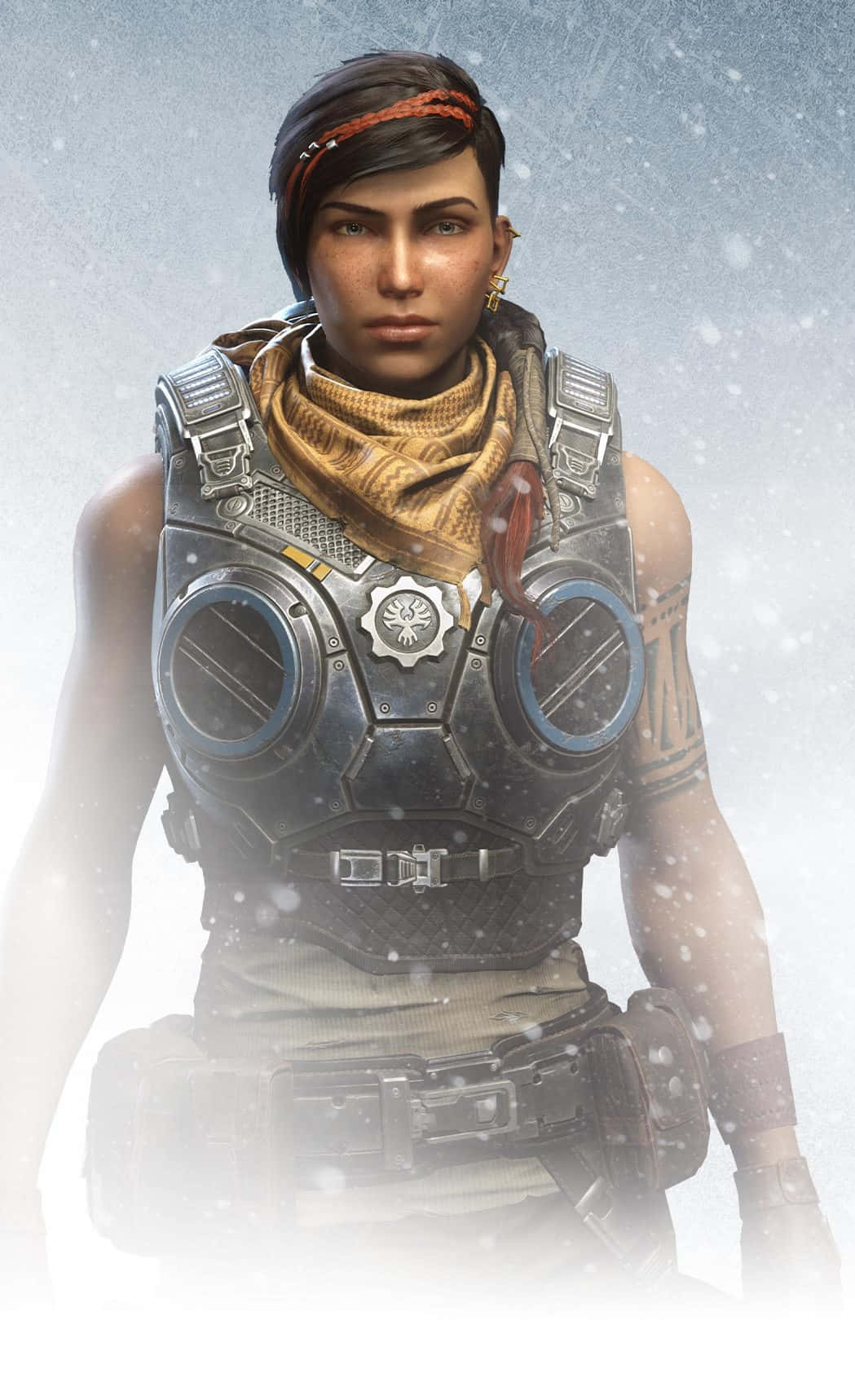 Great Kait Poster Iphone Xs Gears Of War 5 Background