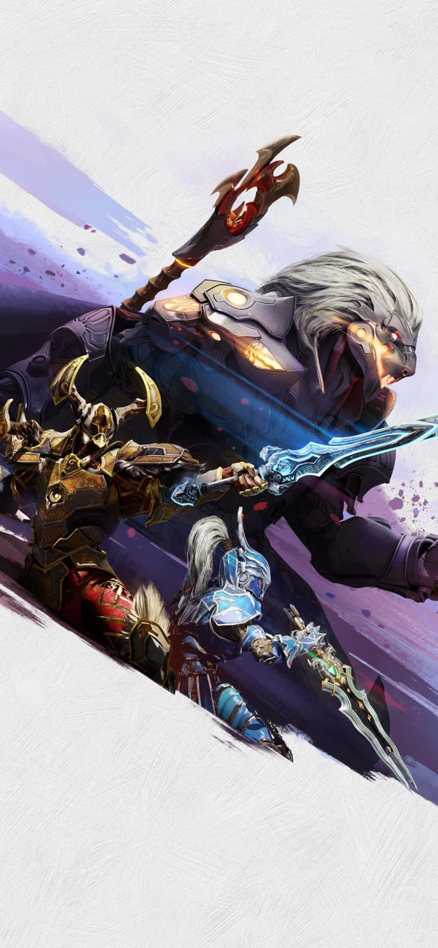 Iphone Xs Godfall Background And Game Character