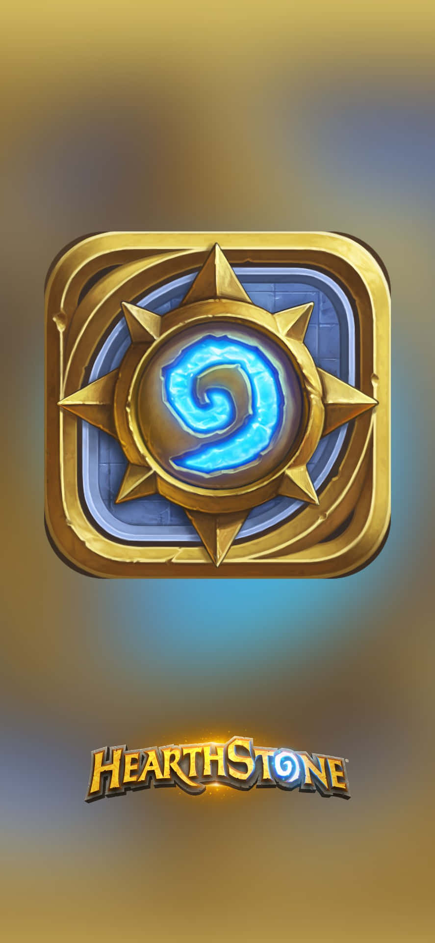 Simple Logo iPhone XS Hearthstone Background