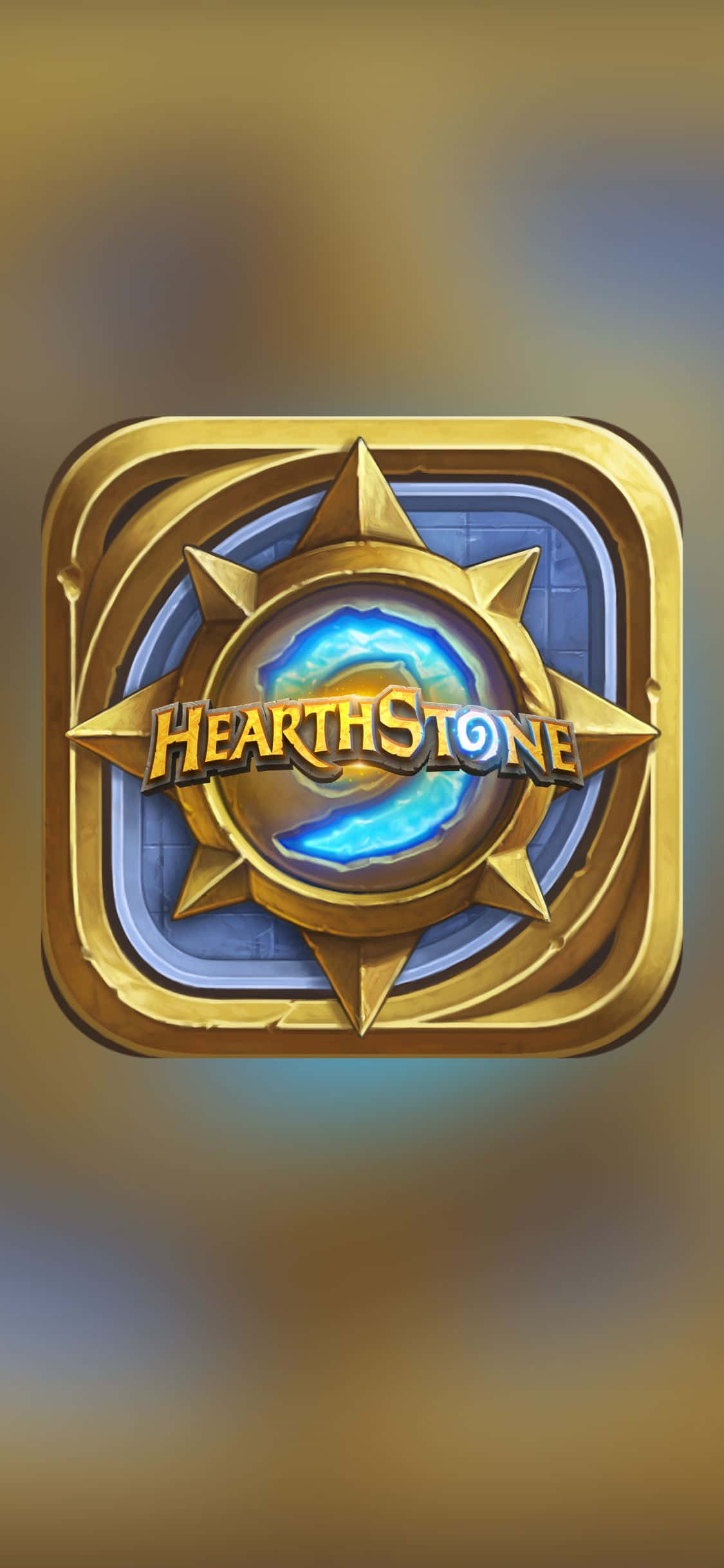 Compass Logo iPhone XS Hearthstone Background