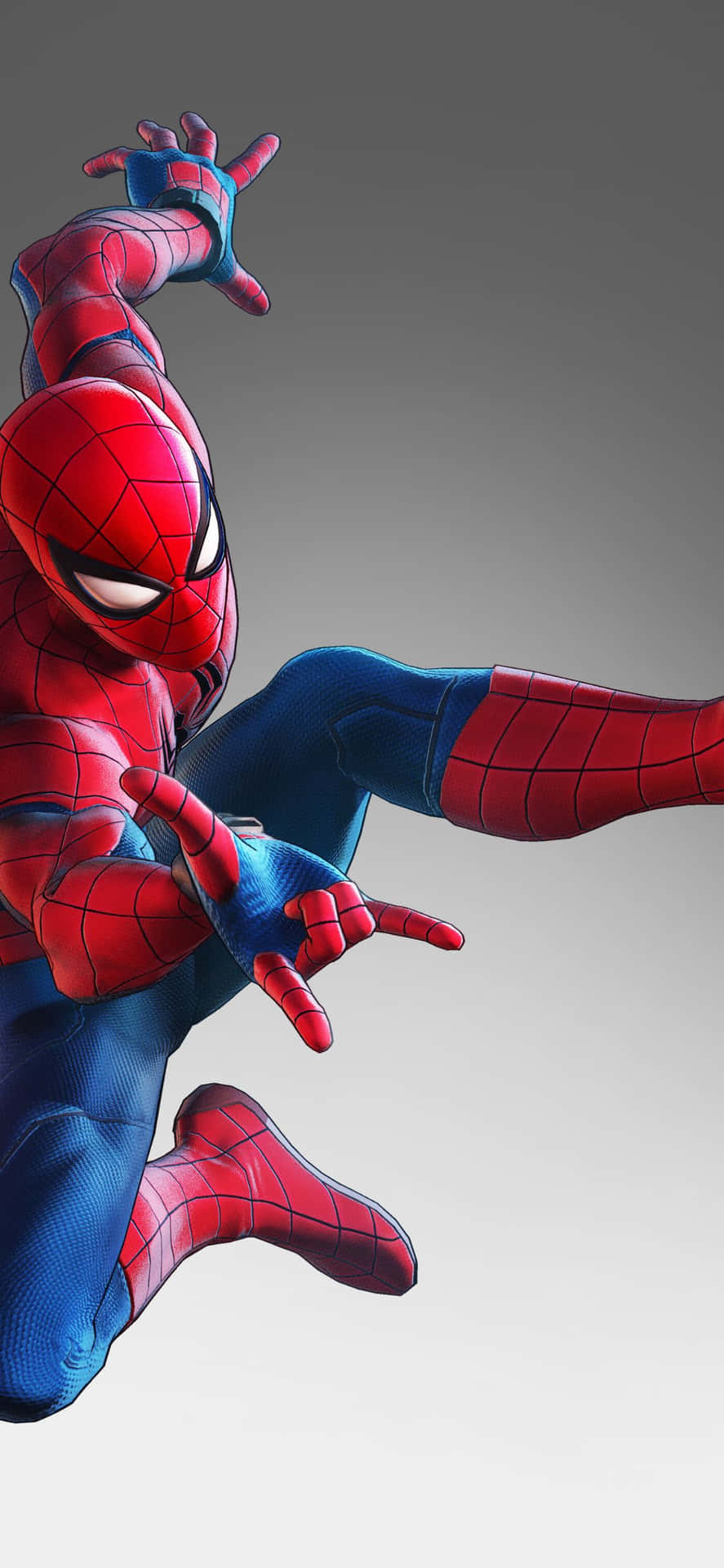 Spiderman Iphone Xs Marvel Bakgrundsbild.