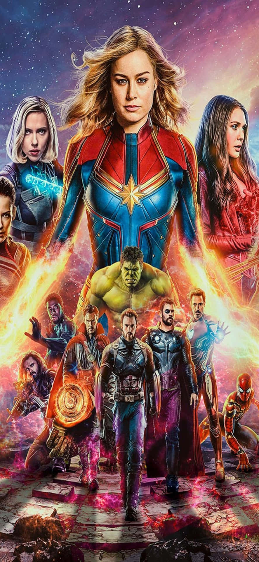 Preparatialla Battaglia Con L'iphone Xs E Gli Avengers Di Marvel!