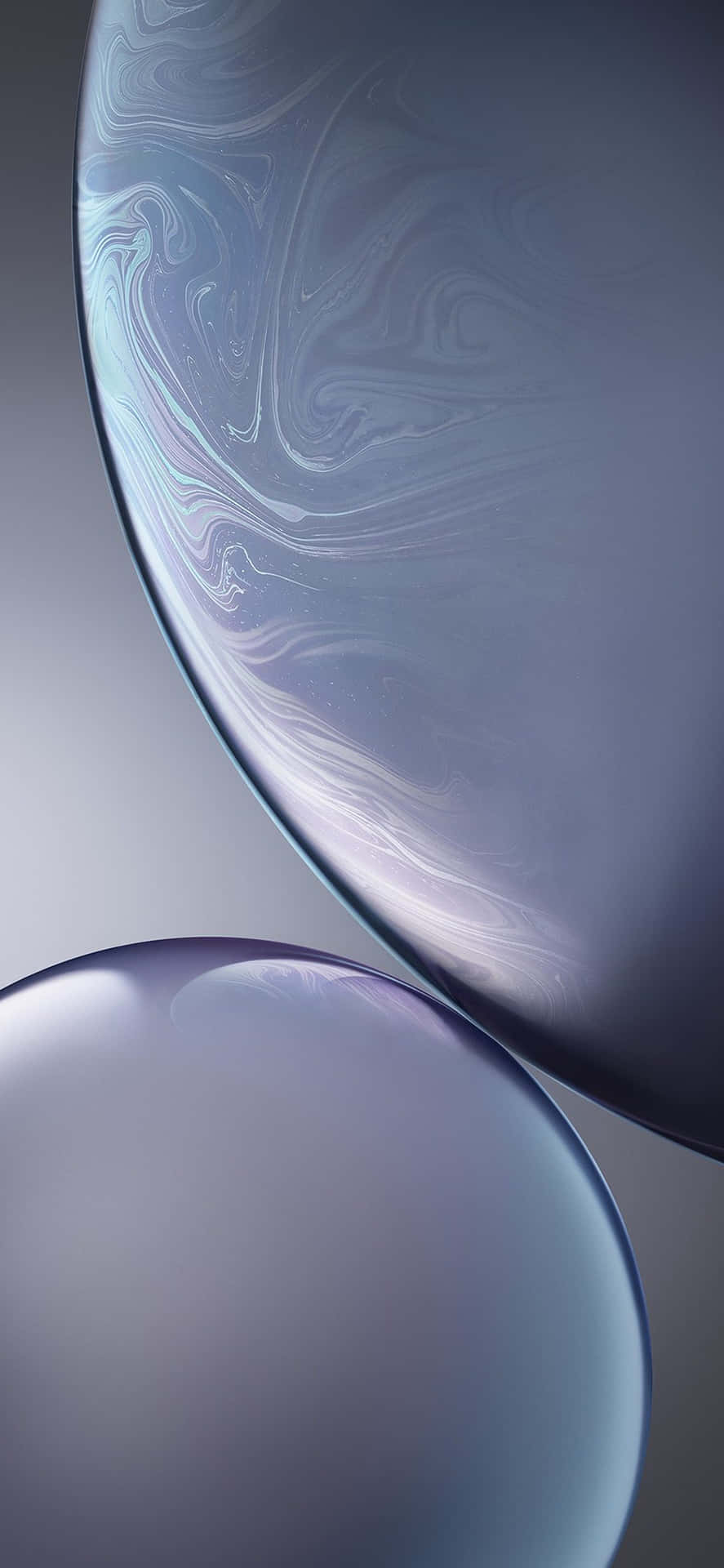 Iphone Xs Max Apple Background Gray Bubbles