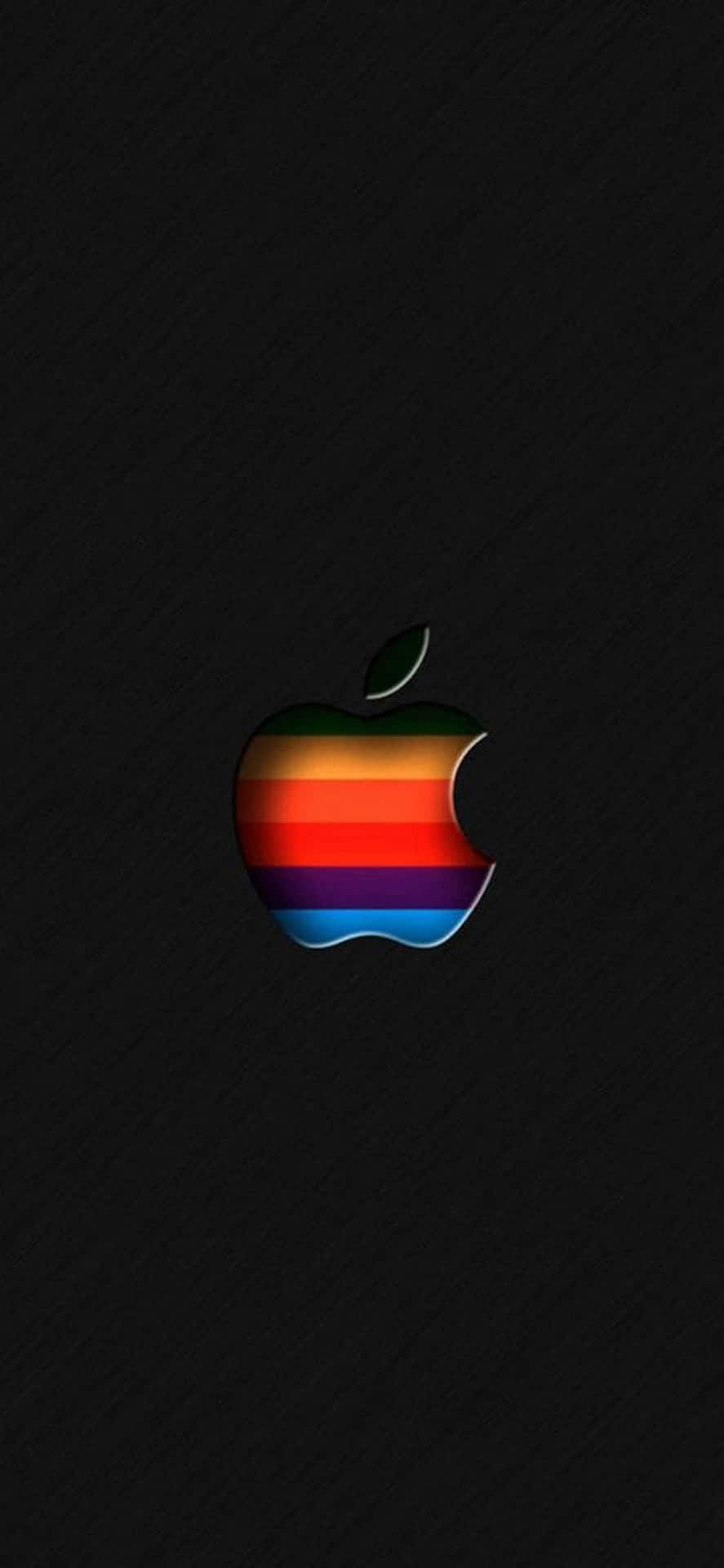 Iphone Xs Max Apple Background Shades Orange Background