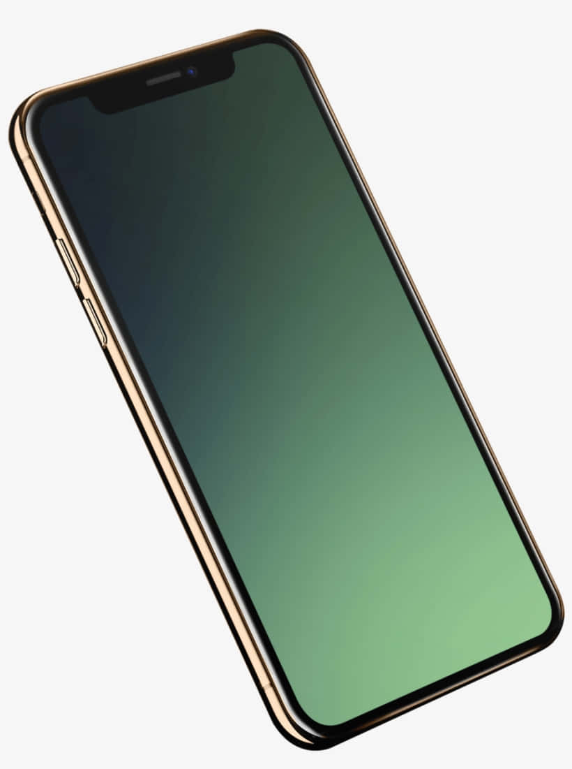 Iphone Xs Max Apple Background Light Green Black Background