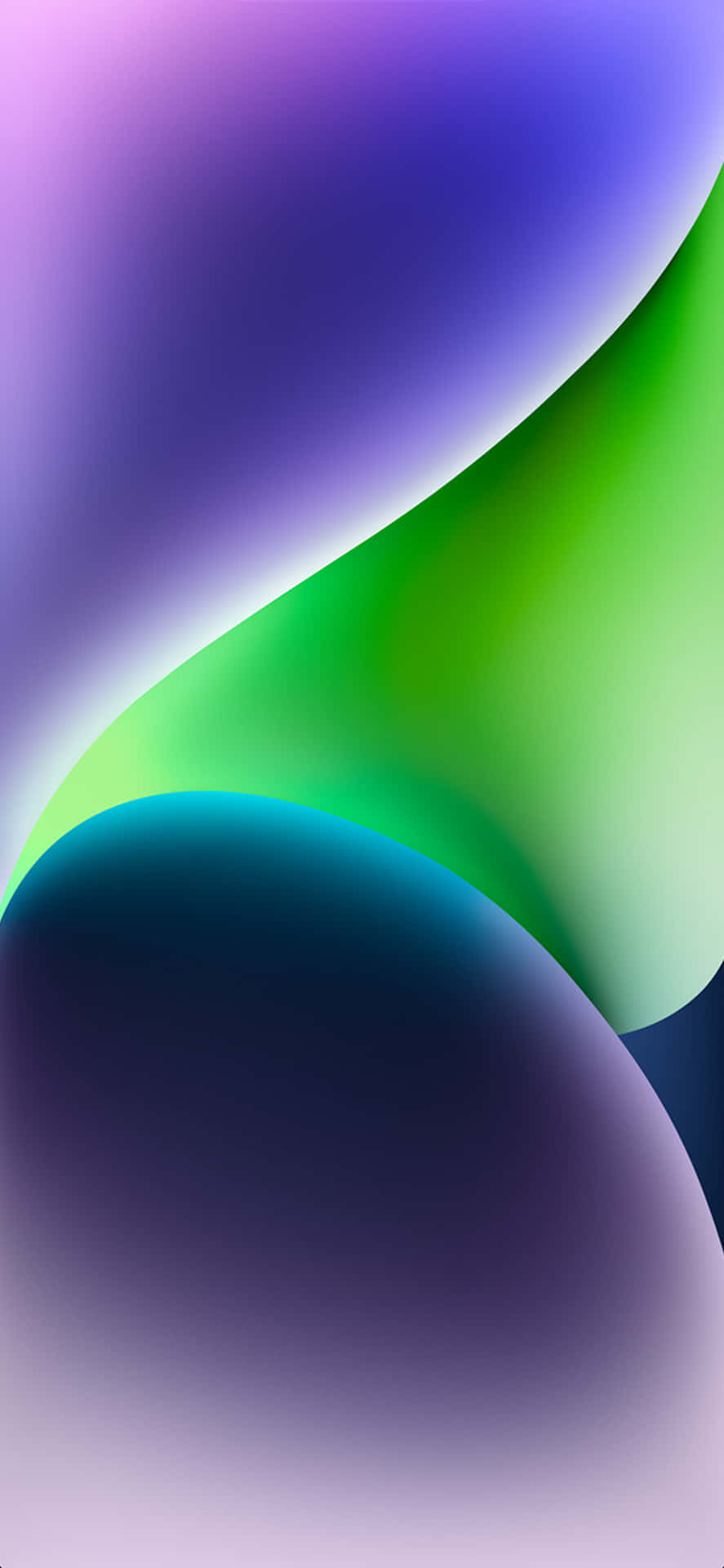Iphone Xs Max Apple Background Purple Green Background