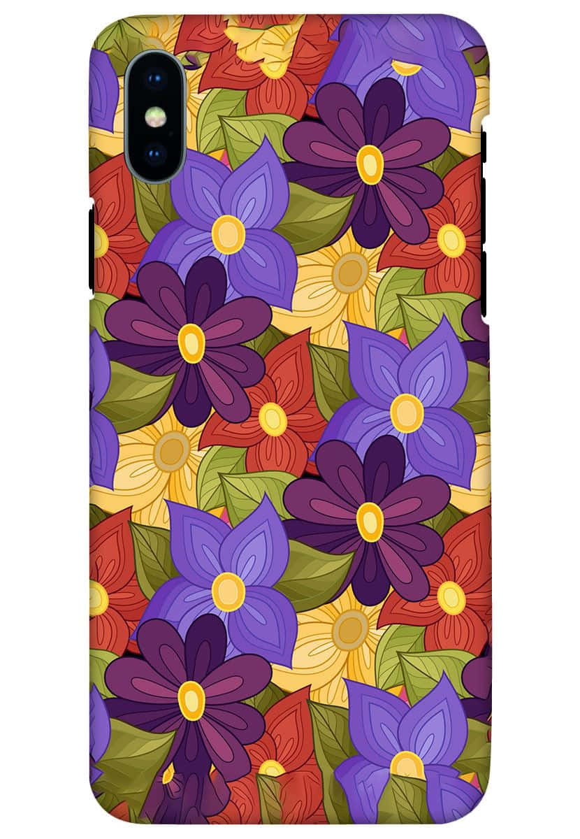 Iphone Xs Max Apple Background Flowers Collection Background