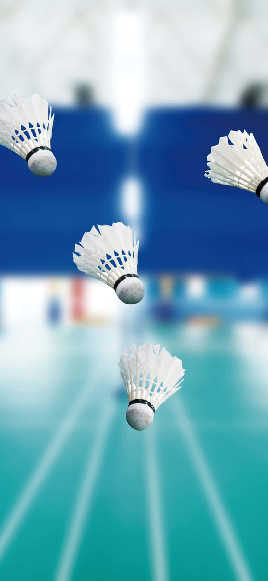 Enjoy playing badminton with the new iPhone XS Max
