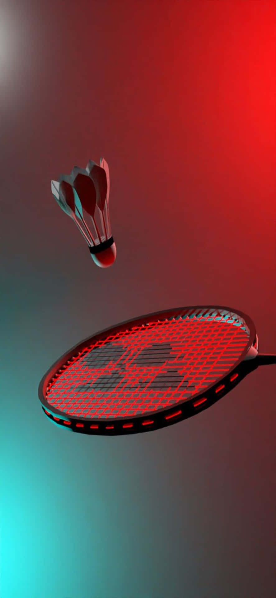 Momentoperfetto Per Una Partita Di Badminton Su Un Iphone Xs Max.
