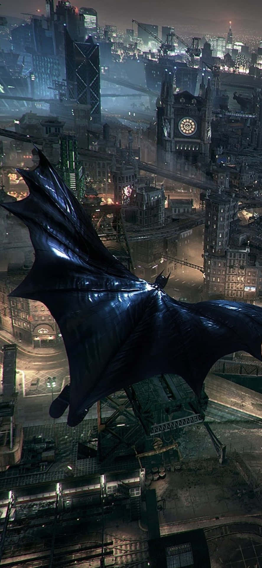 Fådig Redo För Episk Spelaction På Din Iphone Xs Max Med Batman Arkham City!