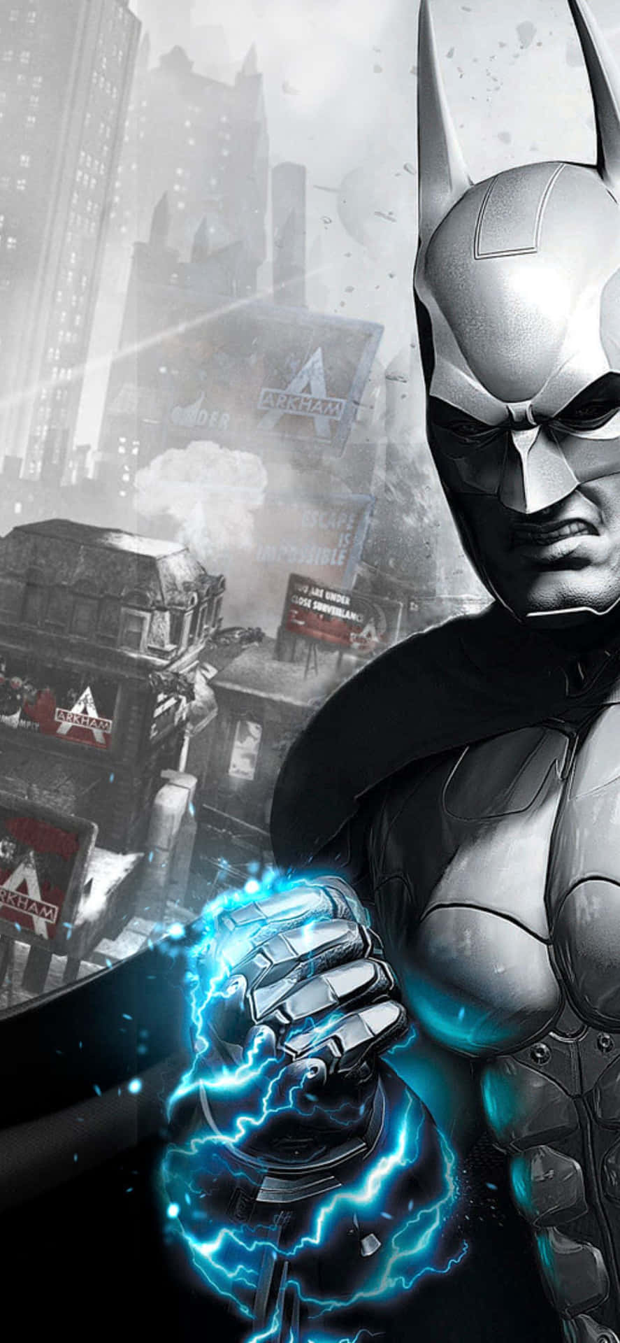 Görmörkret Till Ditt Med Iphone Xs Max Batman Arkham City