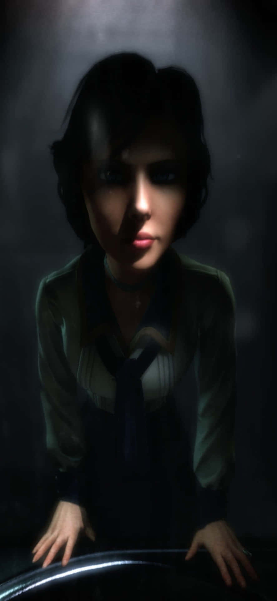 Blurry Face Portrait Iphone Xs Max Bioshock Infinite Background