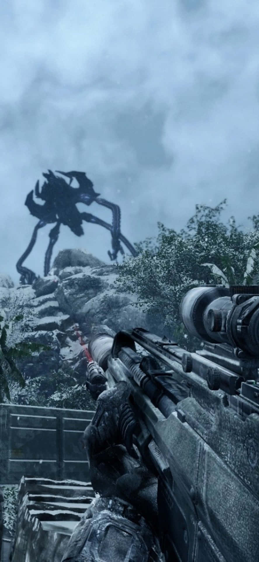 "Command the battlefield with legendary power and visuals on the iPhone Xs Max Crysis Warhead."