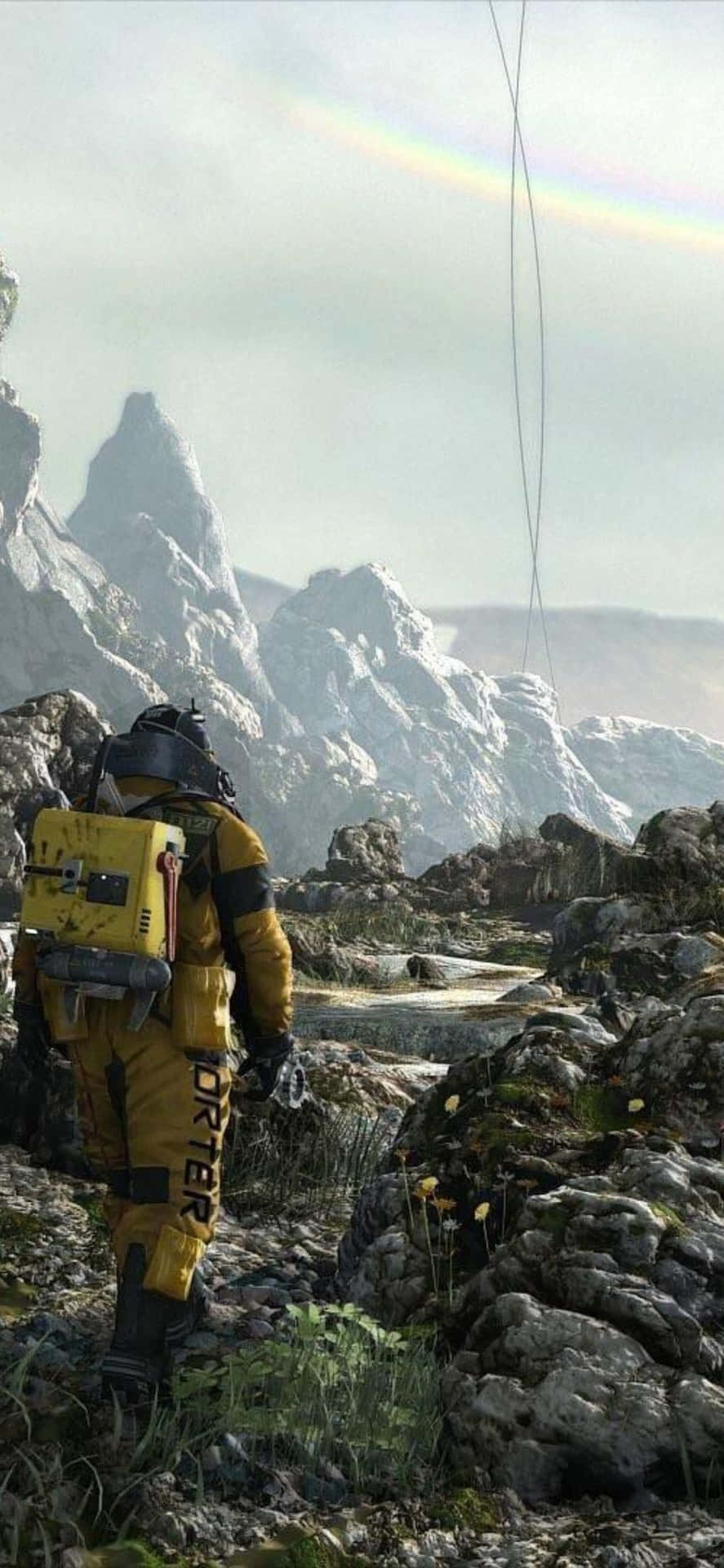 Death Stranding and the Iphone Xs Max come together for an Epic Adventure.