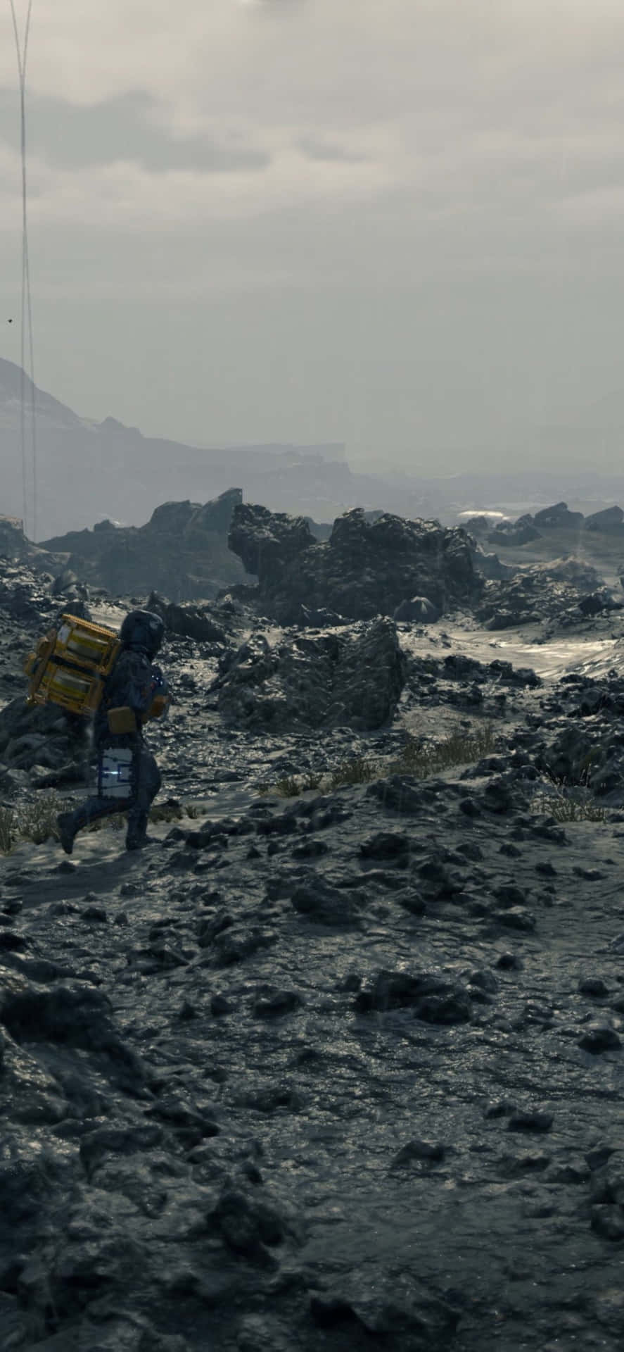 Experience the intensity of Death Stranding on the Iphone Xs Max