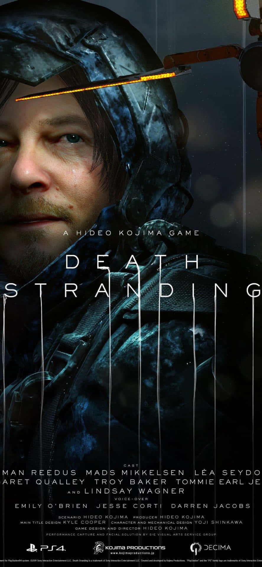 Ilnuovo Capolavoro Di Kojima, 'death Stranding', Immaginato Per Iphone Xs Max.
