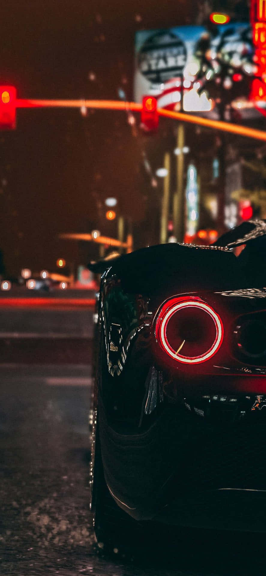 Iphone Xs Max Grand Theft Auto V Background Black Car On A Traffic Light