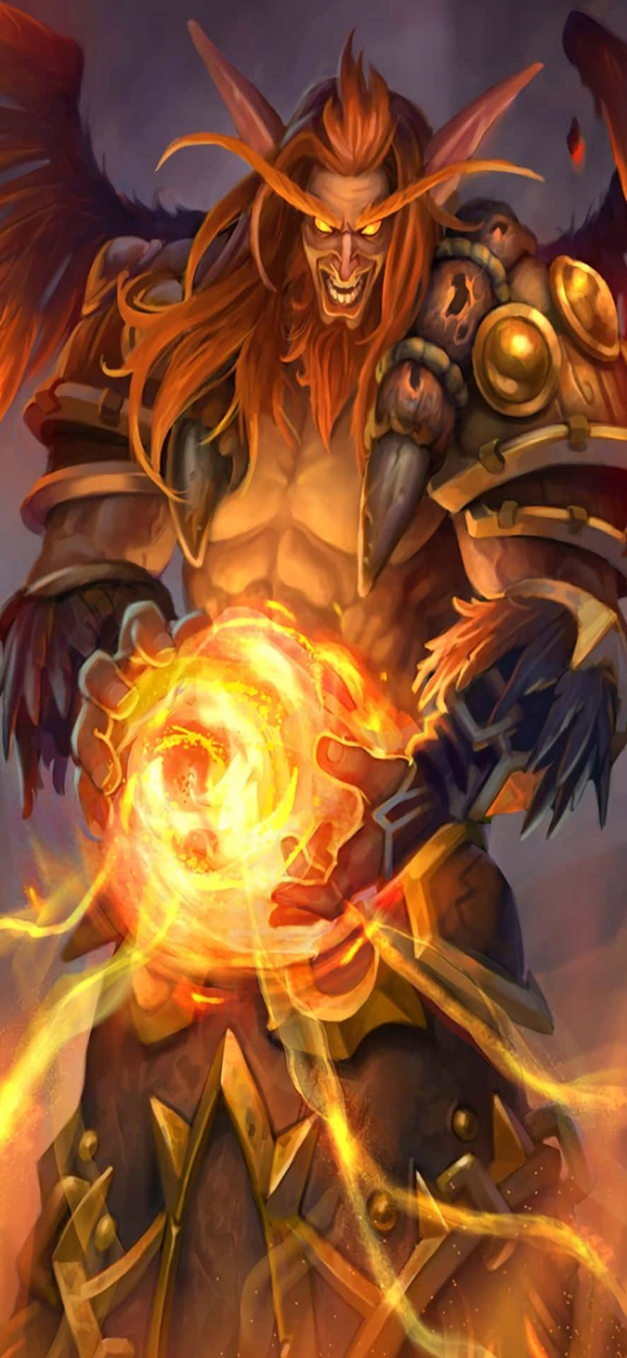A Character With A Flame In His Hand