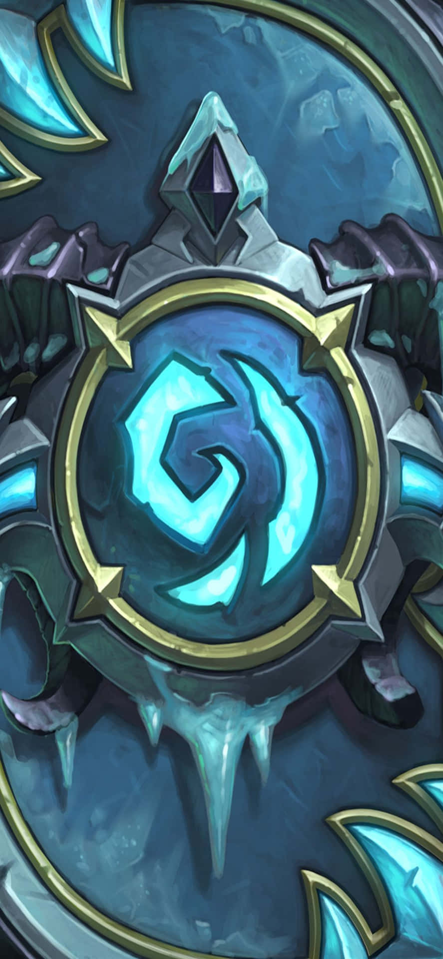 A Logo For The Game Of Hearthstone