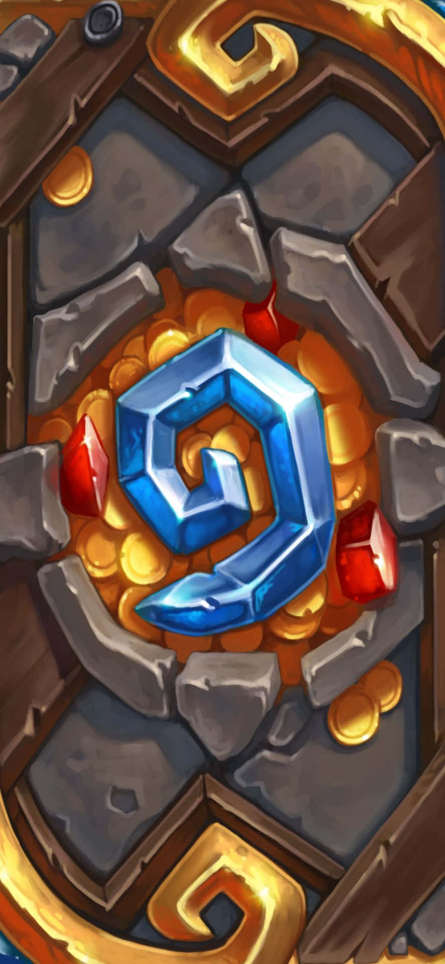 Hearthstone - A Gold And Diamond Icon