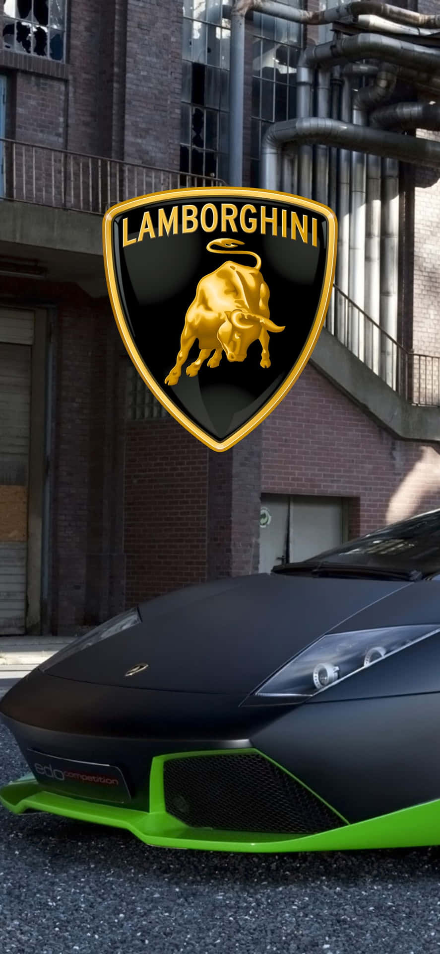 iPhone XS Max Lamborghini Murcielago Background