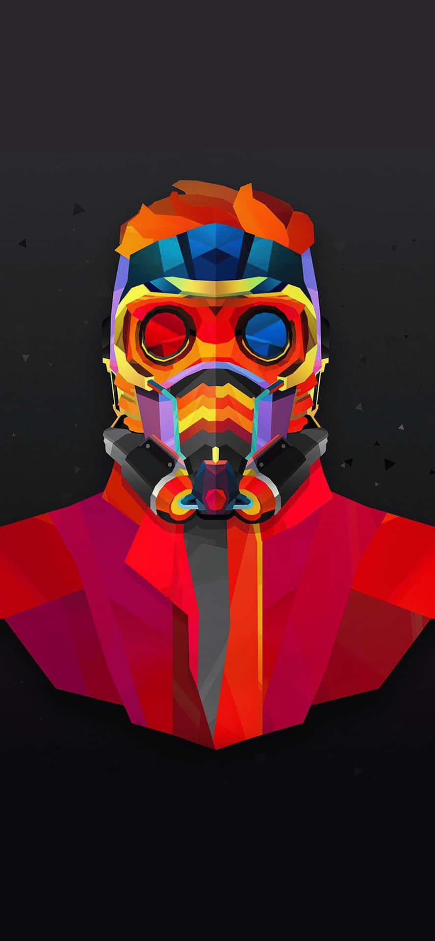 iPhone XS Max Marvel Guardians Star Lord Background