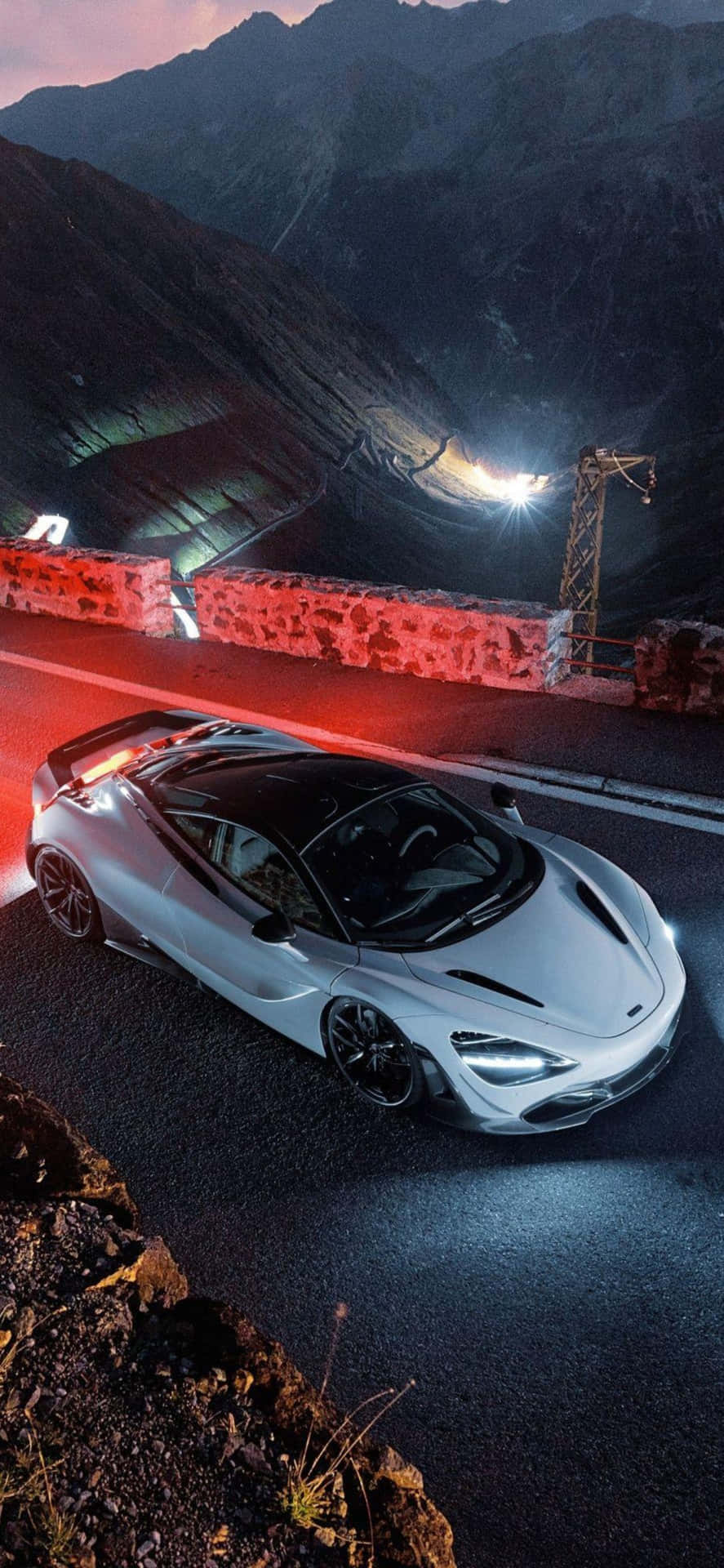 Iphone Xs Max Mclaren 720s Background Pearl White