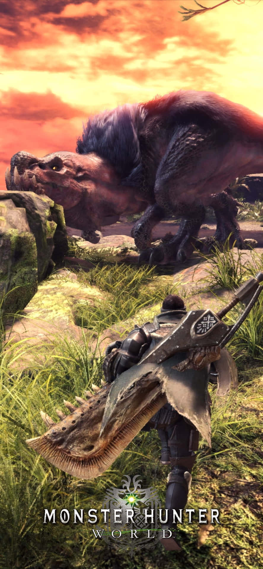Iphone Xs Max Monster Hunter World Background 1242 X 2688 Background