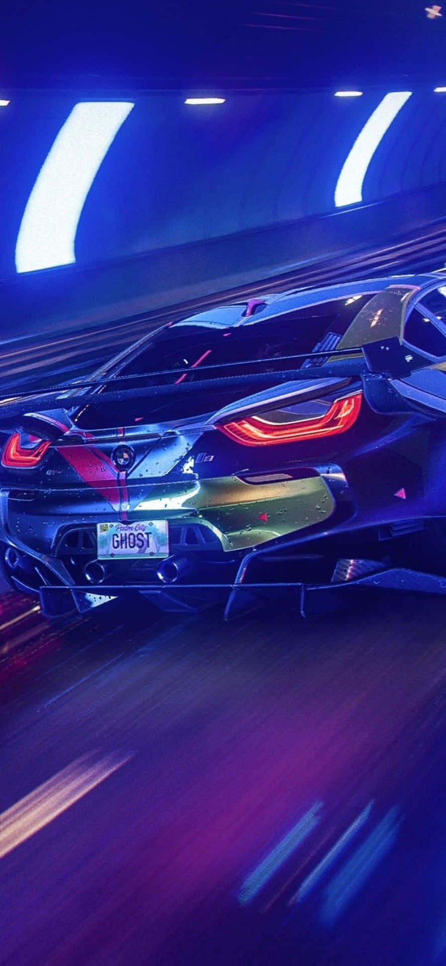 Iphone Xs Max Need For Speed Heat BMW I8 Background