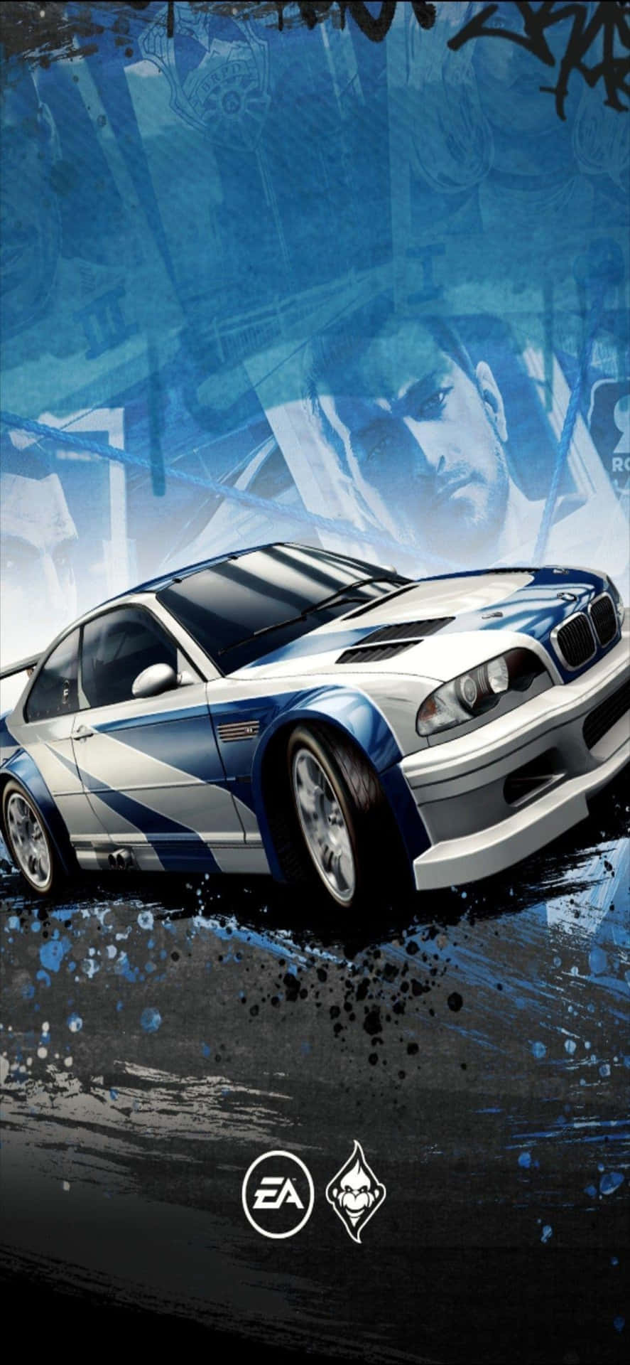 Iphone Xs Max Need For Speed Heat Bmw Overlay Background