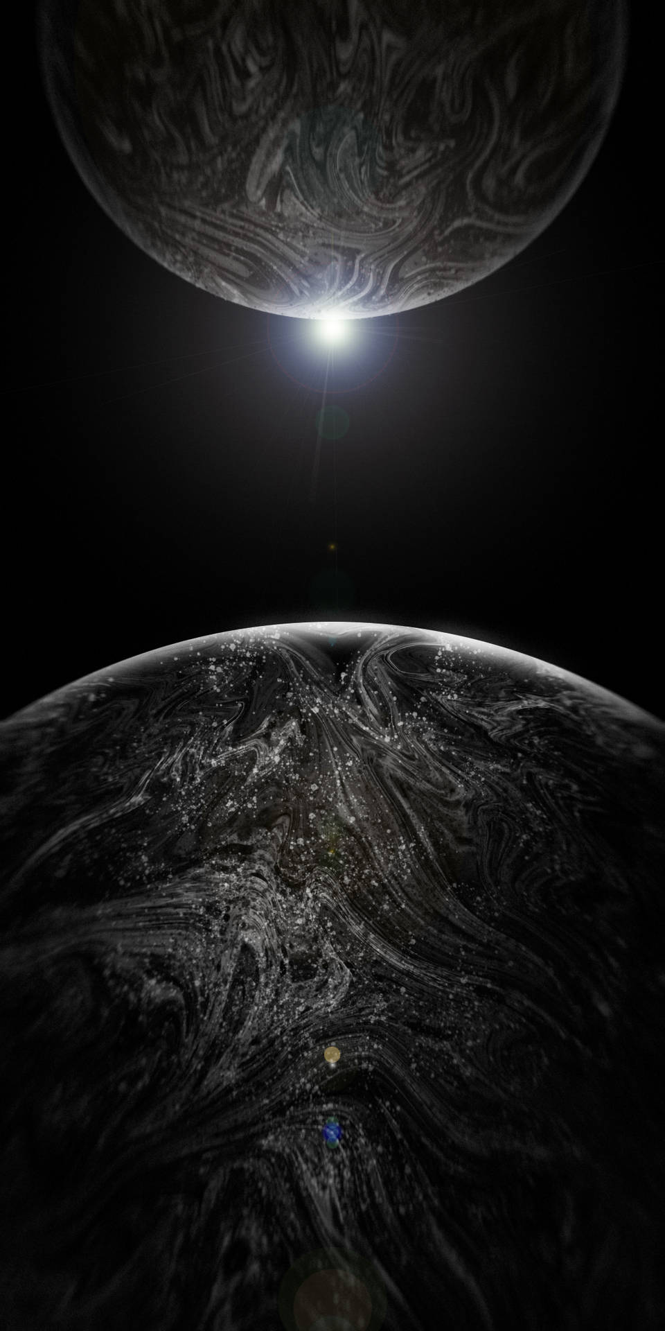 Iphone Xs Max Oled Grey Planets
