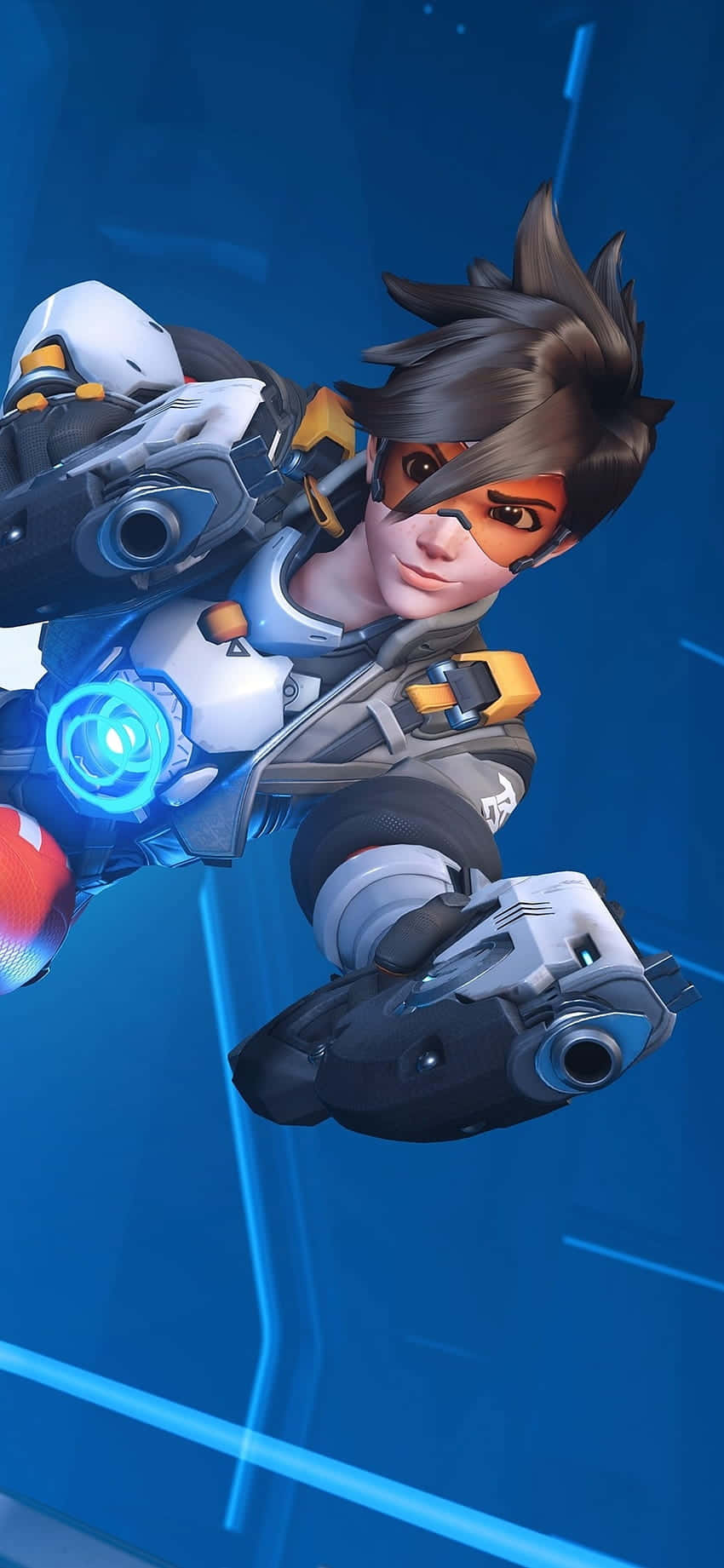 Iphone Xs Max Overwatch Background Tracer Dual Guns