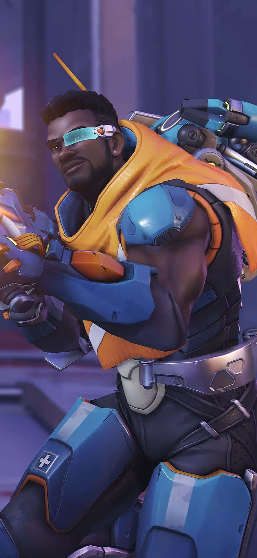 Iphone Xs Max Overwatch Background Baptiste Smiling Background