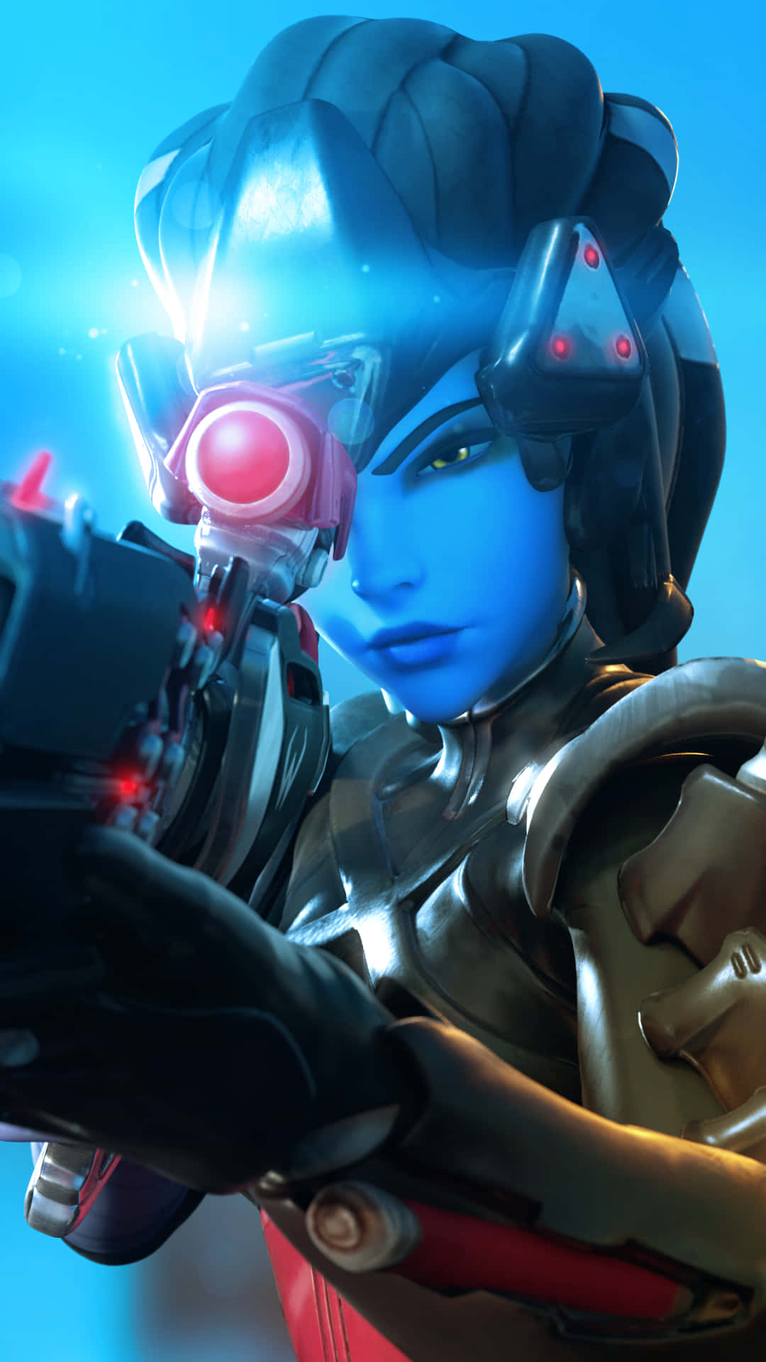 Iphone Xs Max Overwatch Background Widowmaker Sniping Background