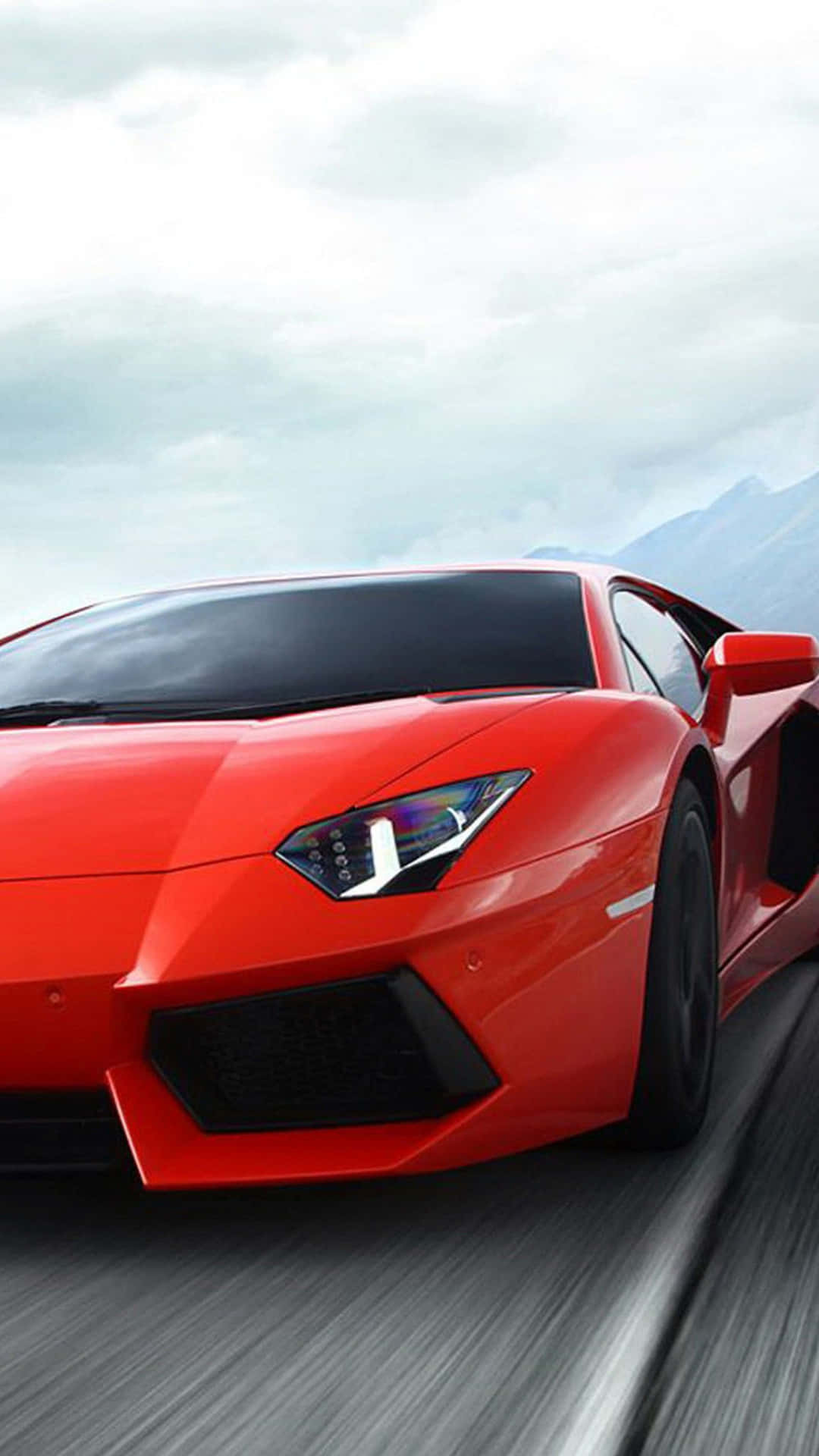 Fondode Pantalla Para Iphone Xs Max Con El Lamborghini Aventador Rojo 2012 En Project Cars 2.